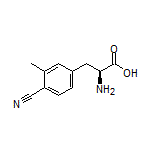 (S)-2-Amino-3-(4-cyano-3-methylphenyl)propanoic Acid