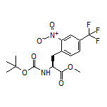 Methyl (S)-2-(Boc-amino)-3-[2-nitro-4-(trifluoromethyl)phenyl]propanoate