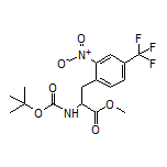 Methyl 2-(Boc-amino)-3-[2-nitro-4-(trifluoromethyl)phenyl]propanoate