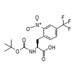 (S)-2-(Boc-amino)-3-[2-nitro-4-(trifluoromethyl)phenyl]propanoic Acid