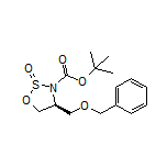 (4S)-3-Boc-4-[(benzyloxy)methyl]-1,2,3-oxathiazolidine 2-Oxide