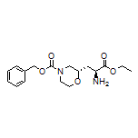 Ethyl (S)-2-Amino-3-[(S)-4-Cbz-morpholin-2-yl]propanoate