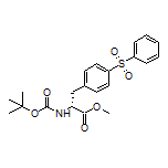 Methyl (R)-2-(Boc-amino)-3-[4-(phenylsulfonyl)phenyl]propanoate