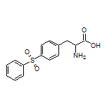 2-Amino-3-[4-(phenylsulfonyl)phenyl]propanoic Acid