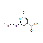 2-Chloro-6-(methoxymethoxy)isonicotinic Acid
