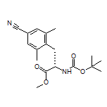 Methyl (S)-2-(Boc-amino)-3-(4-cyano-2,6-dimethylphenyl)propanoate