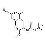 Methyl 2-(Boc-amino)-3-(4-cyano-2,6-dimethylphenyl)propanoate