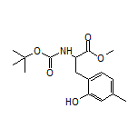 Methyl 2-(Boc-amino)-3-(2-hydroxy-4-methylphenyl)propanoate