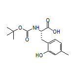(S)-2-(Boc-amino)-3-(2-hydroxy-4-methylphenyl)propanoic Acid