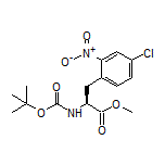 Methyl (S)-2-(Boc-amino)-3-(4-chloro-2-nitrophenyl)propanoate