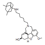 (4aS,6R,8aS)-11-[6-[(3,5-Dimethyl-1-adamantyl)amino]hexyl]-3-methoxy-5,6,9,10,11,12-hexahydro-4aH-benzo[2,3]benzofuro[4,3-cd]azepin-6-ol
