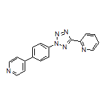 2-[2-[4-(Pyridin-4-yl)phenyl]-2H-tetrazol-5-yl]pyridine