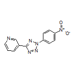 3-[2-(4-Nitrophenyl)-2H-tetrazol-5-yl]pyridine