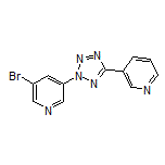 3-Bromo-5-[5-(pyridin-3-yl)-2H-tetrazol-2-yl]pyridine