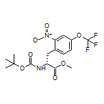 Methyl (R)-2-(Boc-amino)-3-[2-nitro-4-(trifluoromethoxy)phenyl]propanoate