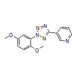 3-[2-(2,5-Dimethoxyphenyl)-2H-tetrazol-5-yl]pyridine
