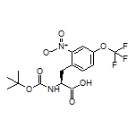 (S)-2-(Boc-amino)-3-[2-nitro-4-(trifluoromethoxy)phenyl]propanoic Acid