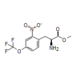 Methyl (S)-2-Amino-3-[2-nitro-4-(trifluoromethoxy)phenyl]propanoate