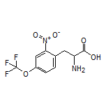 2-Amino-3-[2-nitro-4-(trifluoromethoxy)phenyl]propanoic Acid