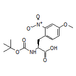 (S)-2-(Boc-amino)-3-(4-methoxy-2-nitrophenyl)propanoic Acid