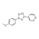 4-[2-(4-Methoxyphenyl)-2H-tetrazol-5-yl]pyridine