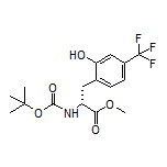 Methyl (R)-2-(Boc-amino)-3-[2-hydroxy-4-(trifluoromethyl)phenyl]propanoate