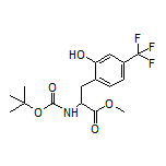Methyl 2-(Boc-amino)-3-[2-hydroxy-4-(trifluoromethyl)phenyl]propanoate