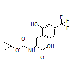 (S)-2-(Boc-amino)-3-[2-hydroxy-4-(trifluoromethyl)phenyl]propanoic Acid