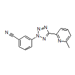 3-[5-(6-Methylpyridin-2-yl)-2H-tetrazol-2-yl]benzonitrile