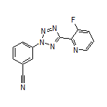 3-[5-(3-Fluoropyridin-2-yl)-2H-tetrazol-2-yl]benzonitrile