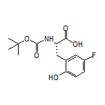 (S)-2-(Boc-amino)-3-(5-fluoro-2-hydroxyphenyl)propanoic Acid