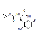 (R)-2-(Boc-amino)-3-(5-fluoro-2-hydroxyphenyl)propanoic Acid