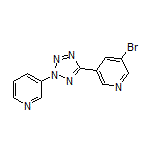3-Bromo-5-[2-(pyridin-3-yl)-2H-tetrazol-5-yl]pyridine