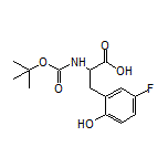2-(Boc-amino)-3-(5-fluoro-2-hydroxyphenyl)propanoic Acid