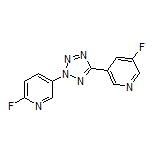 2-Fluoro-5-[5-(5-fluoropyridin-3-yl)-2H-tetrazol-2-yl]pyridine