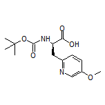 (R)-2-(Boc-amino)-3-(5-methoxypyridin-2-yl)propanoic Acid
