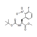 Methyl (S)-2-(Boc-amino)-3-(3-fluoro-2-nitrophenyl)propanoate