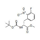 Methyl (R)-2-(Boc-amino)-3-(3-fluoro-2-nitrophenyl)propanoate