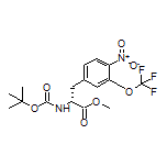 Methyl (R)-2-(Boc-amino)-3-[4-nitro-3-(trifluoromethoxy)phenyl]propanoate