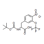 2-(Boc-amino)-3-[4-nitro-3-(trifluoromethoxy)phenyl]propanoic Acid