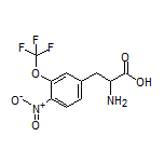 2-Amino-3-[4-nitro-3-(trifluoromethoxy)phenyl]propanoic Acid
