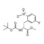 Methyl (R)-2-(Boc-amino)-3-(5-fluoro-2-nitrophenyl)propanoate