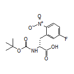 (R)-2-(Boc-amino)-3-(5-fluoro-2-nitrophenyl)propanoic Acid