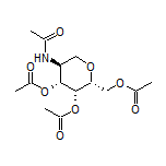 (2R,3R,4R,5S)-5-Acetamido-2-(acetoxymethyl)tetrahydro-2H-pyran-3,4-diyl Diacetate