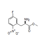 5-Fluoro-2-nitro-D-phenylalanine Methyl Ester