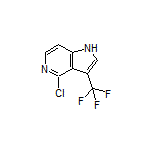 4-Chloro-3-(trifluoromethyl)-5-azaindole