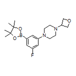 3-Fluoro-5-[4-(oxetan-3-yl)piperazin-1-yl]phenylboronic Acid Pinacol Ester