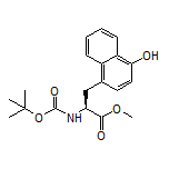 Methyl (S)-2-(Boc-amino)-3-(4-hydroxynaphthalen-1-yl)propanoate