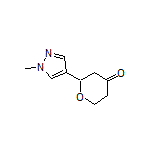 2-(1-Methyl-1H-pyrazol-4-yl)dihydro-2H-pyran-4(3H)-one