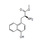 Methyl (S)-2-Amino-3-(4-hydroxynaphthalen-1-yl)propanoate